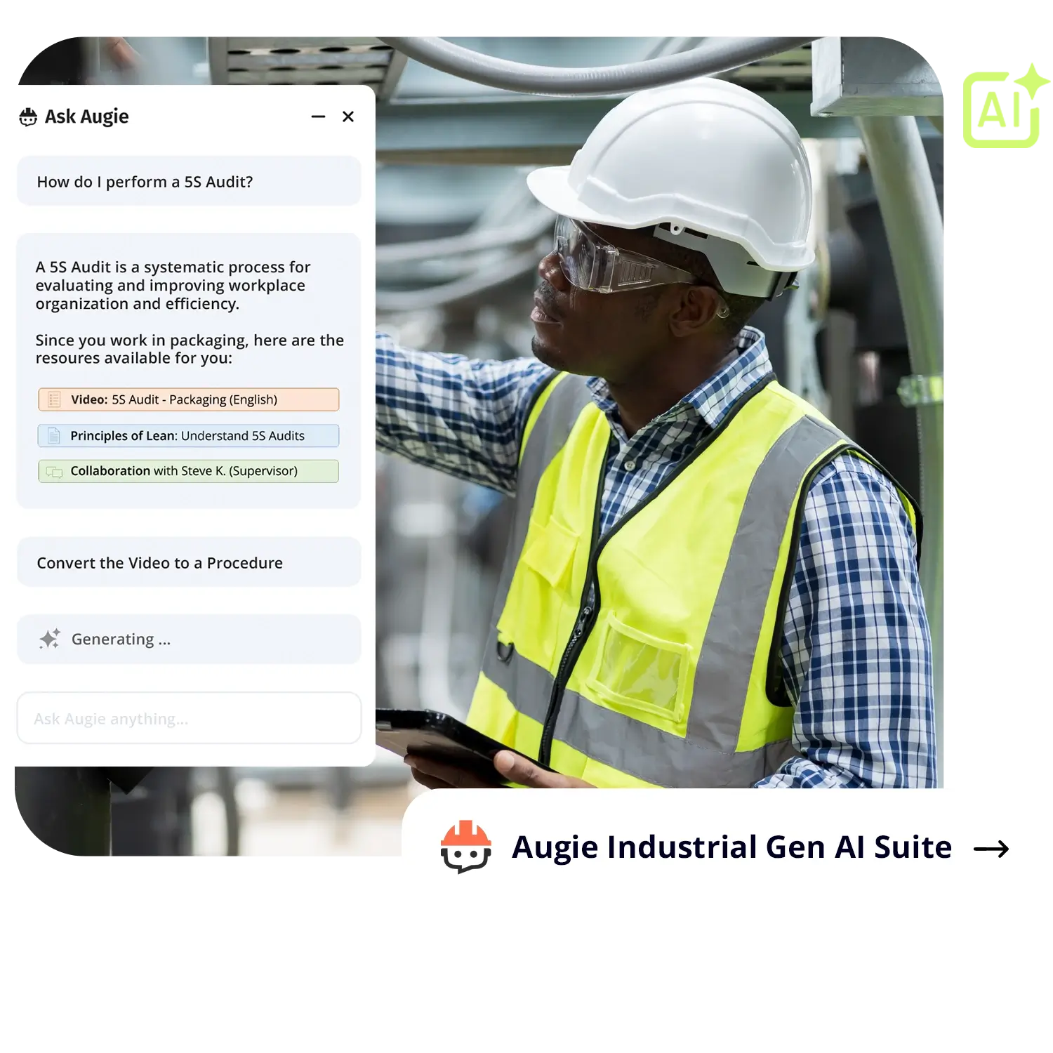 augie industrial gen ai suite