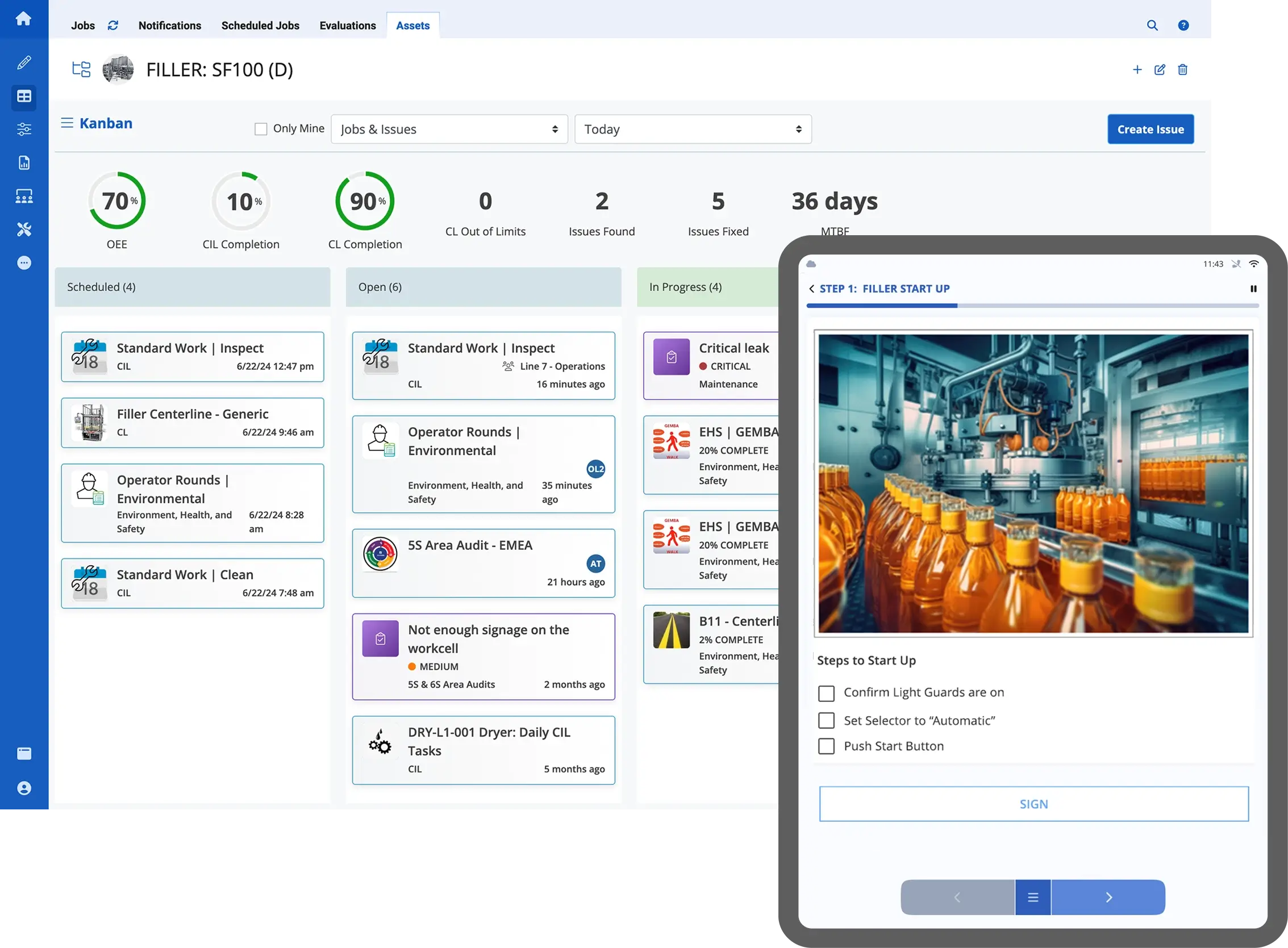 integrated work system iws total productive maintenance